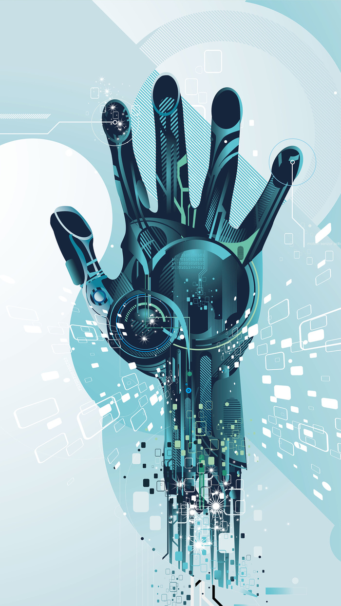 科技之手H5背景高清