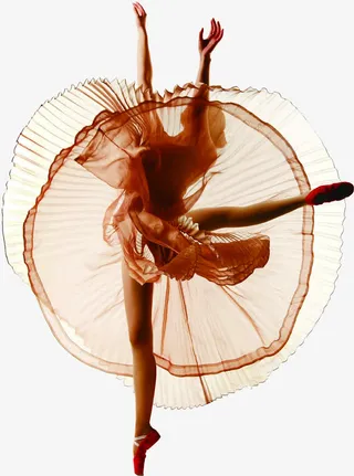 唯美舞蹈人物创意免抠