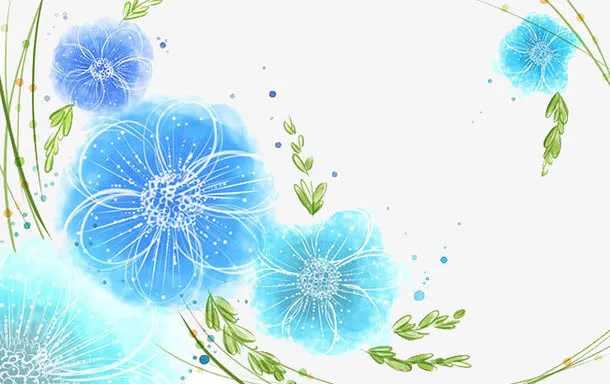 柳条装饰矢量素材免抠