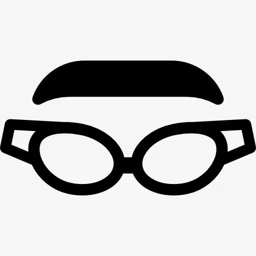 潜水眼镜图标免抠