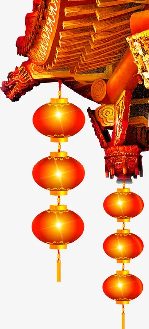 中国风房屋免抠