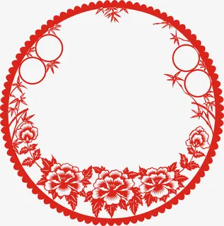 传统剪纸免抠 传统剪纸免抠