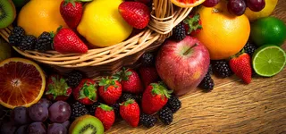 甜美质感水果背景高清