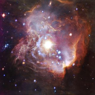 黑红色酷炫大气创意星空艺术广告高清