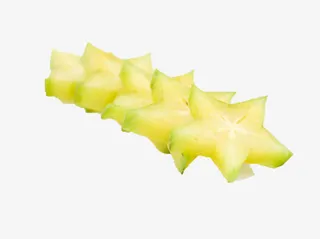 一排杨桃图片素材免抠