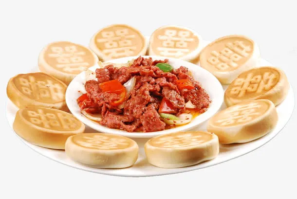 喜饼飘香牛柳免抠