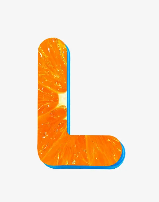 橙子字母l免抠