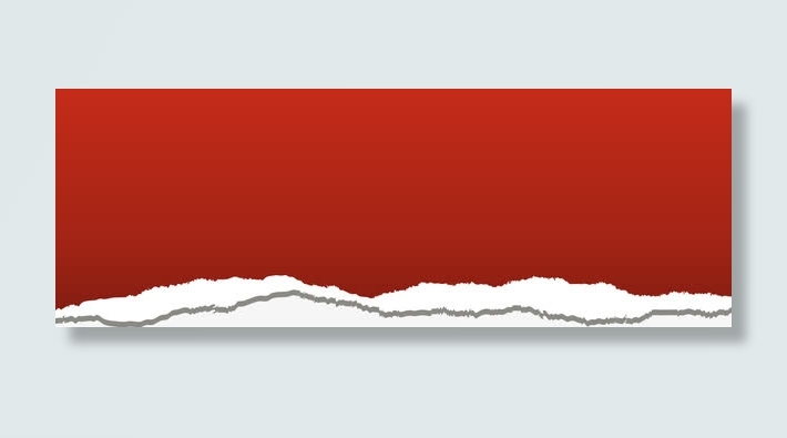 纸张撕裂边框免抠