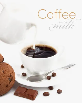 咖啡面包食物免抠