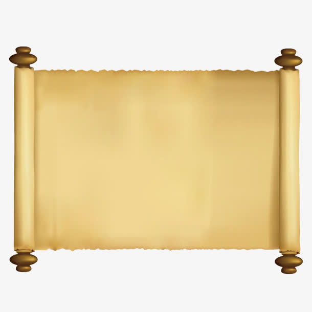 蝴蝶 卷轴  青花瓷 中国风元素  册免抠