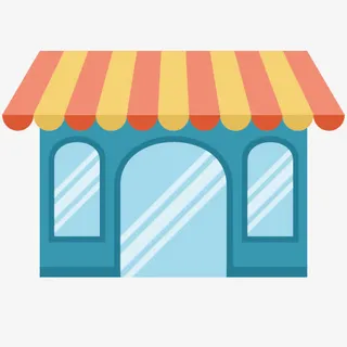商店的图片免抠