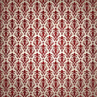 红色花纹北京免抠
