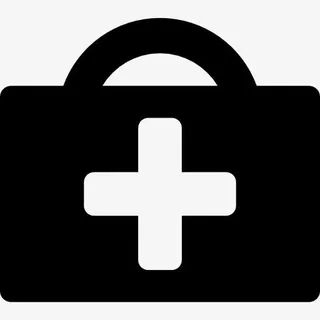 急救箱和十字符号图标免抠