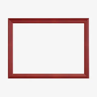 实木证书奖框免抠