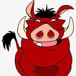 狮子王动画角色豪猪免抠