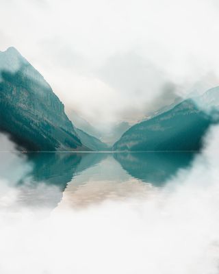 春天绿色山水青色免抠动植物植物元素