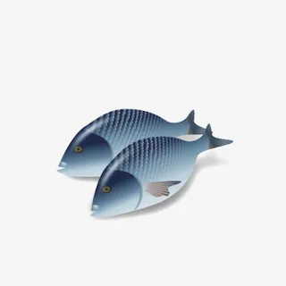 卡通鲫鱼免抠素材免抠