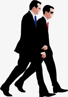 走路的模特免抠