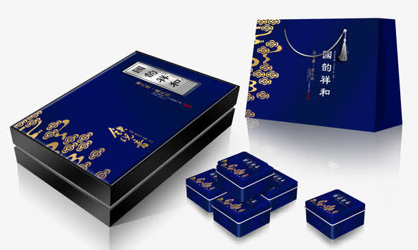 铁观音礼盒免抠