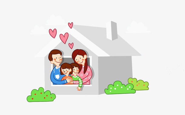 可爱的一家免抠