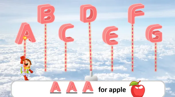 字母A的学习免抠