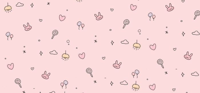 卡通手绘粉色底纹简约背景高清