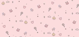 卡通手绘粉色底纹简约背景高清