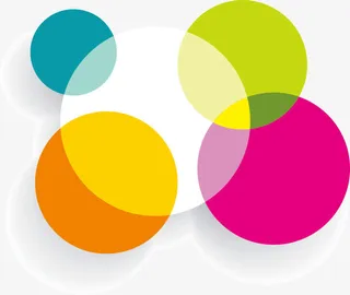 圆形分析图表免抠