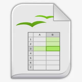 应用盾绿洲opendocument表格图标免抠