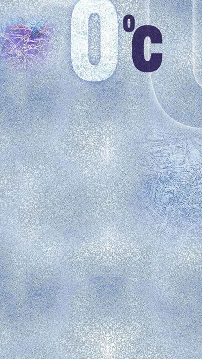 冬日雪花温度H5背景图片高清