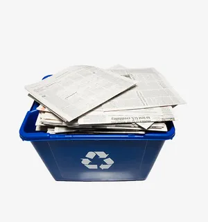 可回收纸张免抠