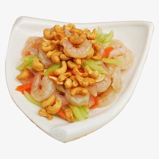 腰果青菜胡萝卜炒虾仁免抠