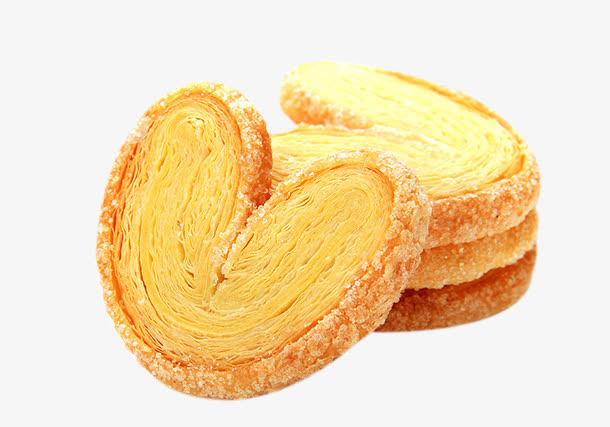 千层蝴蝶酥饼干免抠