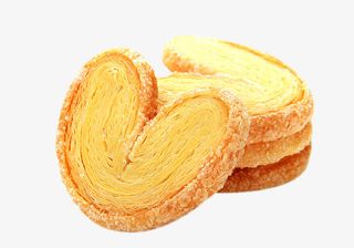 千层蝴蝶酥饼干免抠