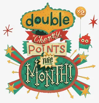 卡通派对灯牌标签免抠