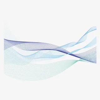 线条底纹，淘宝素材，蓝色免抠