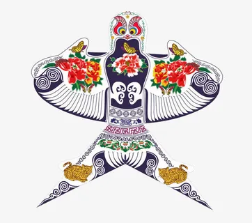 中国风纸鸢免抠