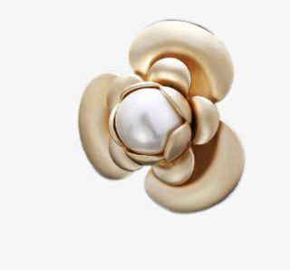 静风格枫叶之恋胸针免抠