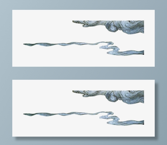 紫色飘带 紫色云纹免抠漂浮彩带元素