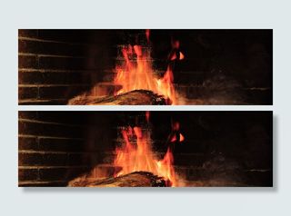 火堆火焰背景高清