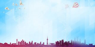 公司会议展板广告背景高清