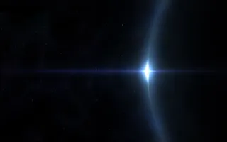 神秘蓝色光效壁纸免抠