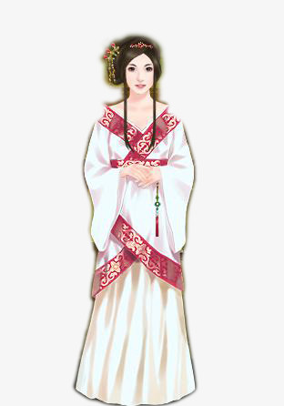 古代美女免抠