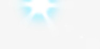 高清蓝色图白色光效免抠