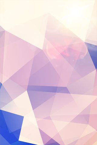 梦幻彩色几何多边形海报背景高清