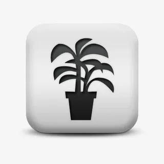 不光滑的白色的广场图标自然奇迹免抠