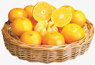橙子水果免抠