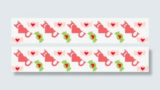 卡通糖果花边免抠