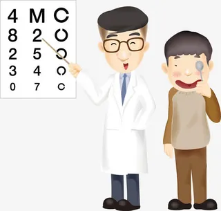 验光师医学人物免抠