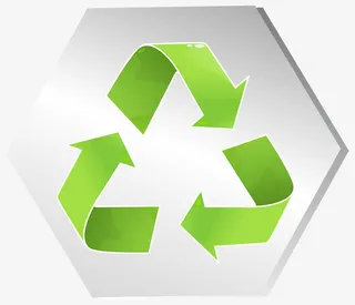 环保循环图标简图免抠